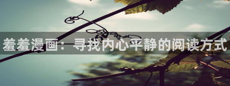 下载歪歪漫画：羞羞漫画：寻找内心平静的阅读方式